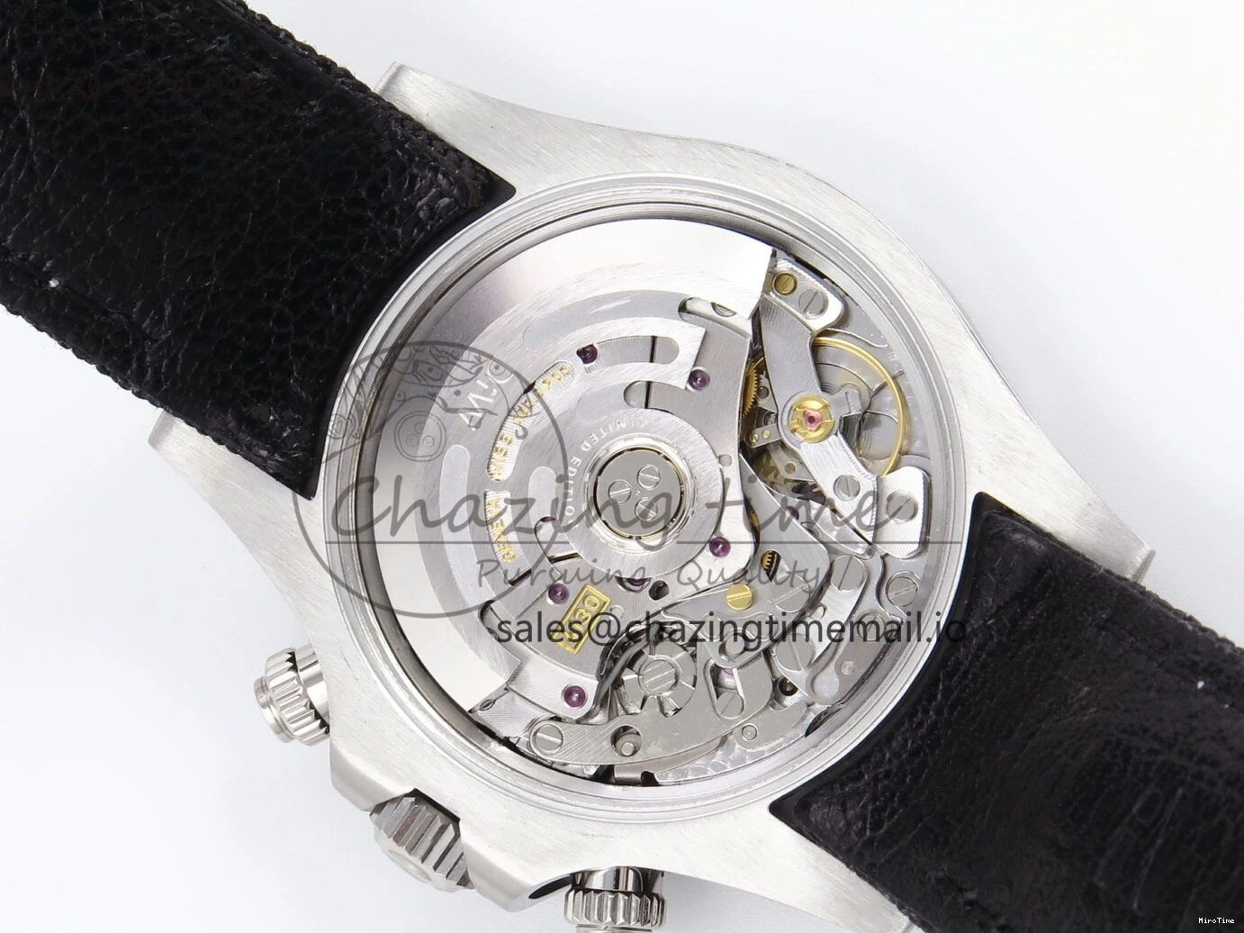 MiroTime 0321 Daytona EXCEPTIONAL-1 DIWF Best Edition Gray Dial on Black Nylon Strap SH Vibrant 1010